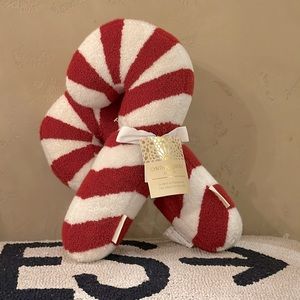 ‼️NEW‼️ Cynthia Rowley Candy Cane Pillows